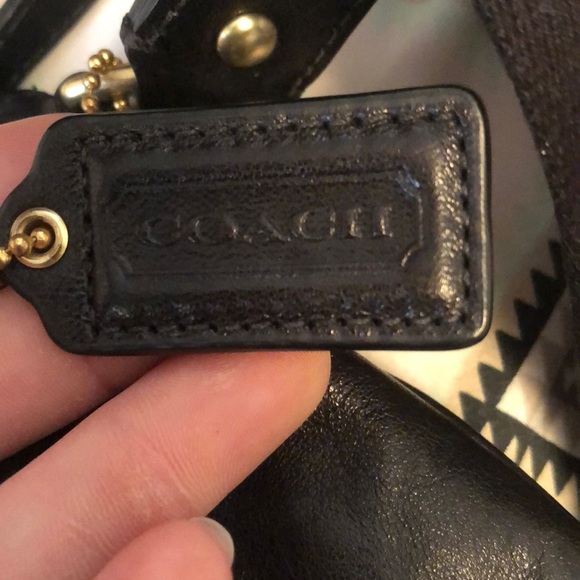 Used coach crossbody black style #44384 - Picture 8 of 8